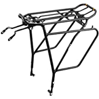 Ibera PakRak Bicycle Touring Carrier Portaequipajes para Bicicleta Montaje al Cuadro para Carga Superior y Lateral
